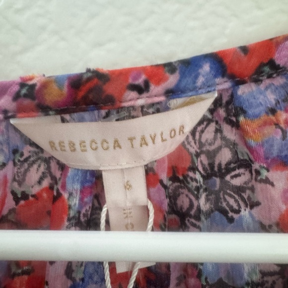 Rebecca Taylor LS Cosmic Top - Picture 7 of 8